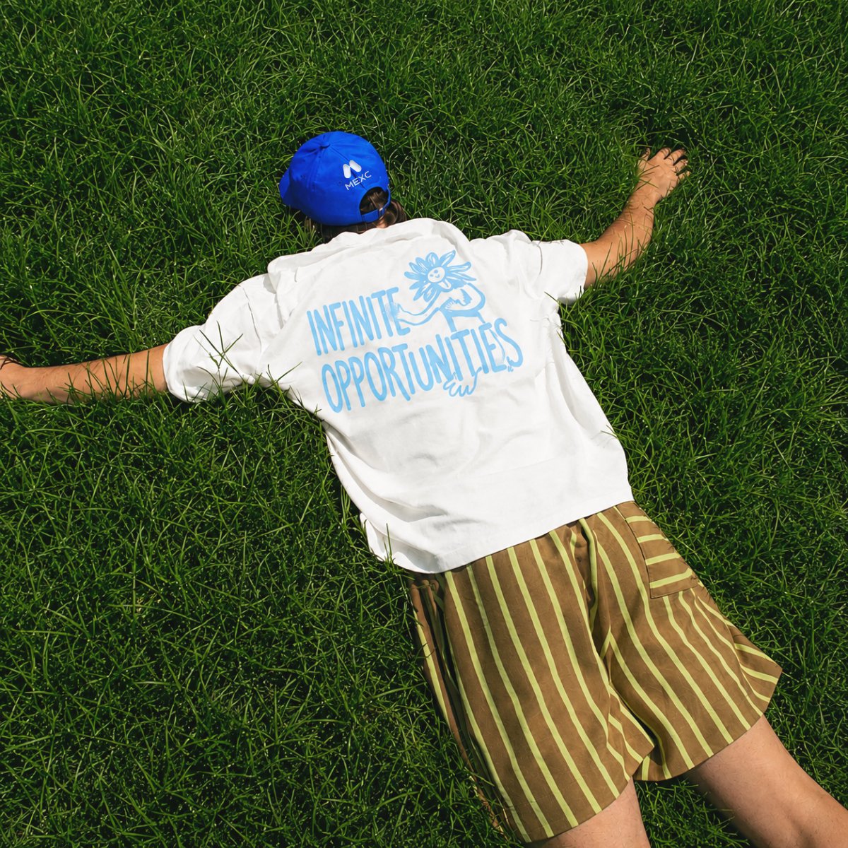 MEXC's tweet photo. Therapist: "Have you tried touching grass?"

Me: lies down and opens MEXC ♾️ https://t.co/IniGSc8YgN