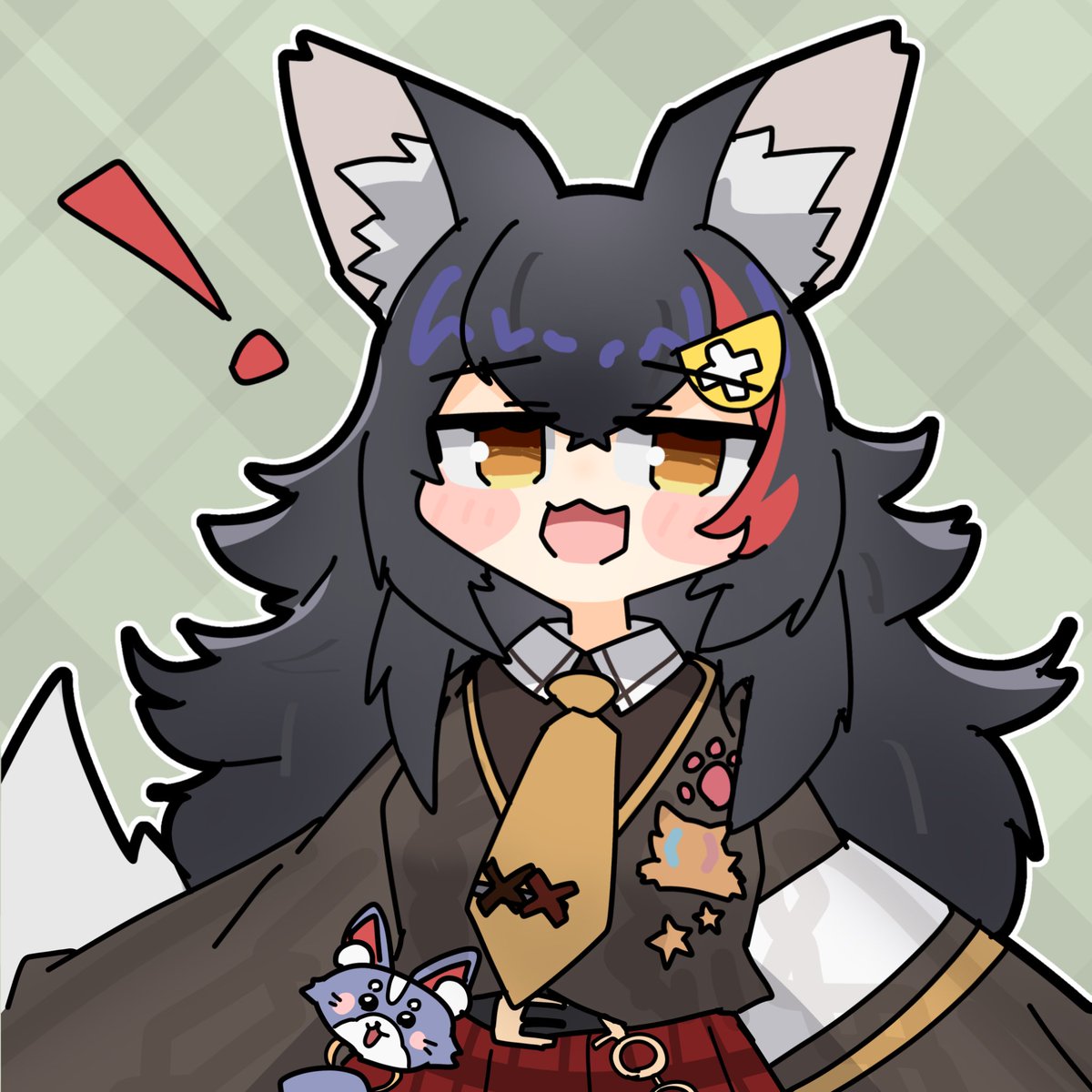 2438Watermelon's tweet photo. ❗️🐺 #みおーん絵 https://t.co/W6joyuNmye