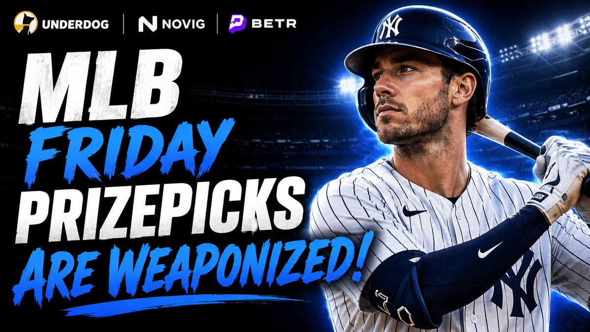WeaponizedBet's tweet photo. MLB PRIZEPICKS FOR TODAY, JUNE 19TH.

Full breakdown of my free plays for today.

https://t.co/o81CXwRrYb https://t.co/kRp99RX4NO