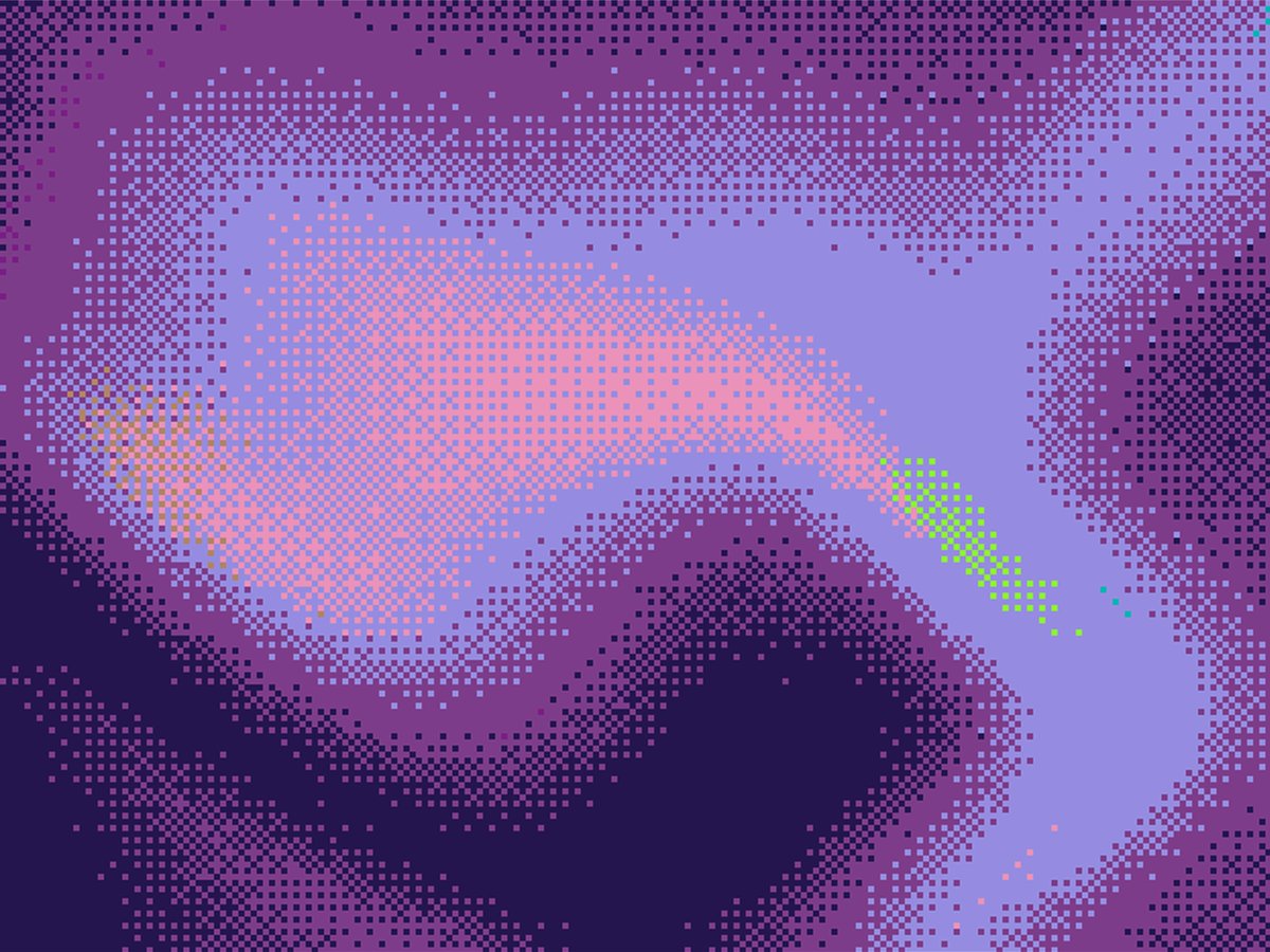 uixhassan's tweet photo. Been exploring some dither abstract backgrounds for my library.    

Perfect for landing pages, product visuals, and branding work. https://t.co/WPMCOIeAYU