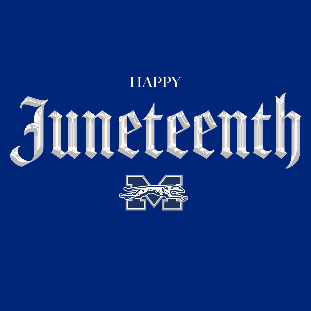 MoravianWBB's tweet photo. Happy Juneteenth! #HoundEm #OneStep https://t.co/b8CnUvVlx6