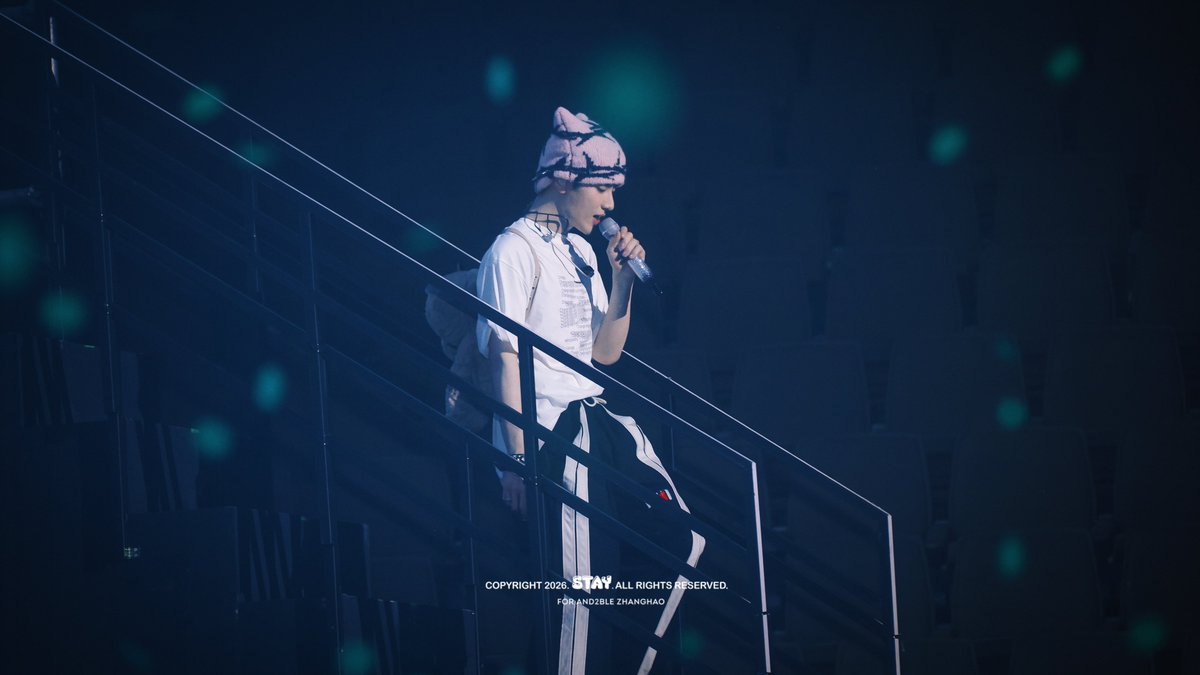 staywithzh's tweet photo. [PRE] 260619 첫쇼콘 고생햇다

#장하오 #ZHANGHAO 
#앤더블         #AND2BLE https://t.co/Pl1Uvaz2uT