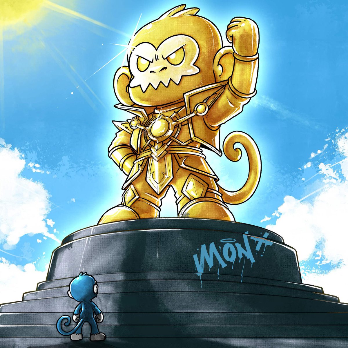 monxdotxyz's tweet photo. 🔑 MONX Allowlist — 100 Spots Only
Collect MONX - The Golden Guardian to secure your allowlist spot for the upcoming MONX drop.
👉 https://t.co/IiJdb64wMh
First come, first served.
777 one-of-one NFTs dropping soon on @dropdotart
#Tezos #MONX #NFTDrop #TezosNFT https://t.co/5fkTVAULG9