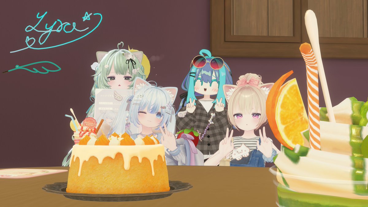 ipopolegend's tweet photo. #ぱすてるしろっぷ
シフォンちゃんのカフェイベントに行ってきました https://t.co/kUJx1qNRhn