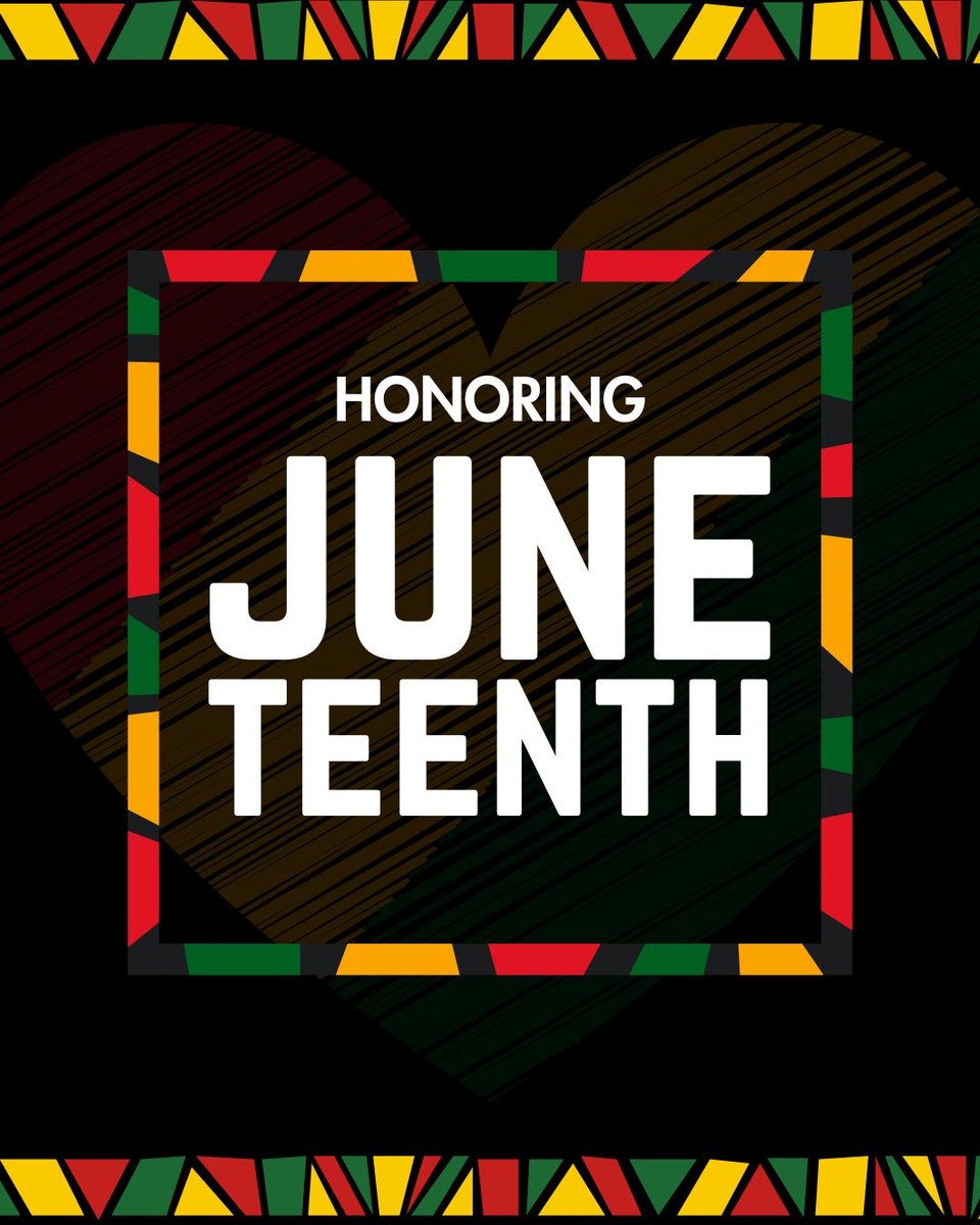 Hafetz_'s tweet photo. Happy Juneteenth! Learn more about the history of Juneteenth by visiting: https://t.co/igWfM4bLmp https://t.co/IH7u670ILo
