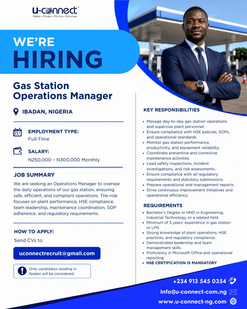uconnecthr's tweet photo. WE ARE HIRING!!!

SEND CV'S TO uconnectrecruit@gmail.com https://t.co/ijKKTvUVoL