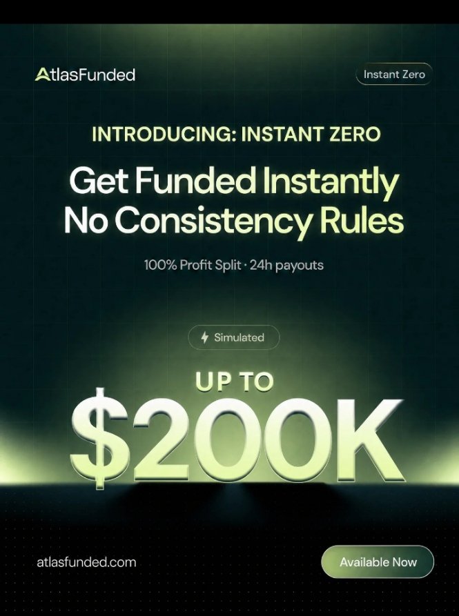 OsaroboEnoma's tweet photo. Introducing: Instant Zero

Get Funded Instantly — No Consistency Rule.

Because your best day should count in full.

Request your payout and receive it in under 24h — No excuses.

This is funding on your terms 💸 https://t.co/1UbqIxs8SH