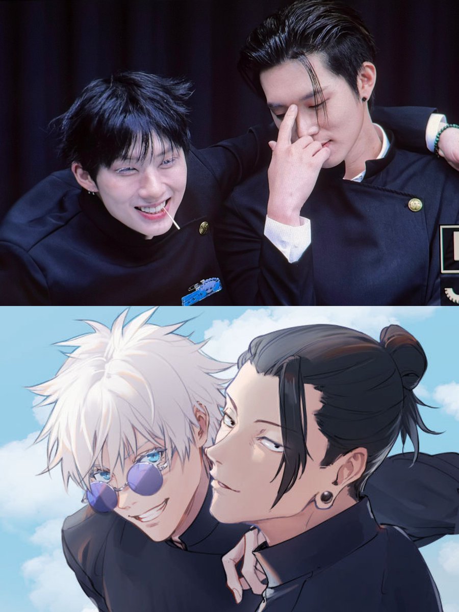 jungismultistan's tweet photo. oung as satosugu is such a big win ☺️☺️
it’s literally them!!! https://t.co/BaLYptFsDx