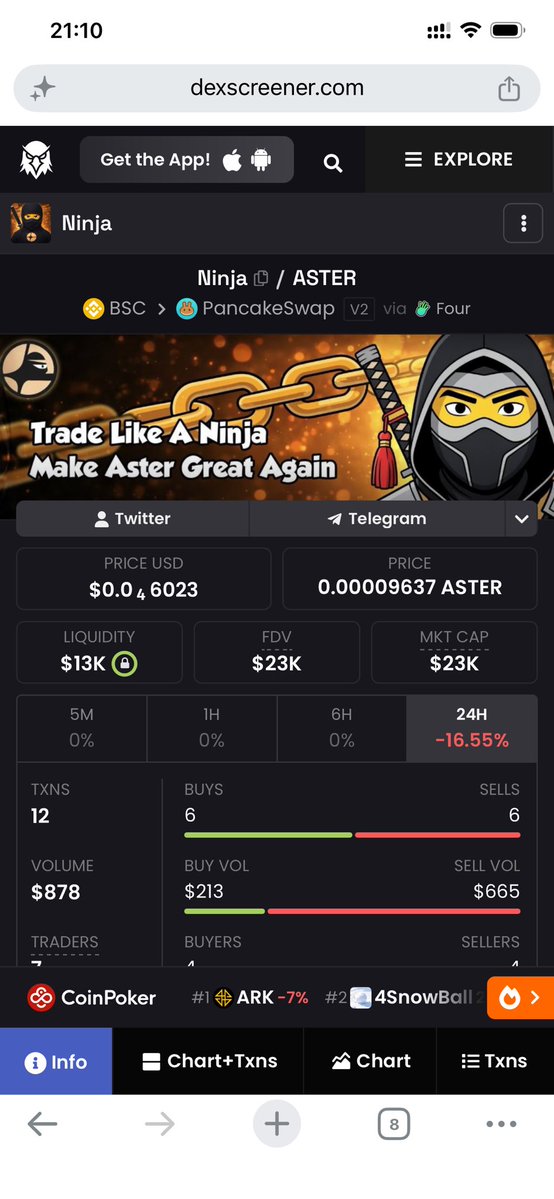 BlakeJosephs's tweet photo. @WhaleEverything 1000x loading for Ninja Aster bro https://t.co/w6A3VH2IP3