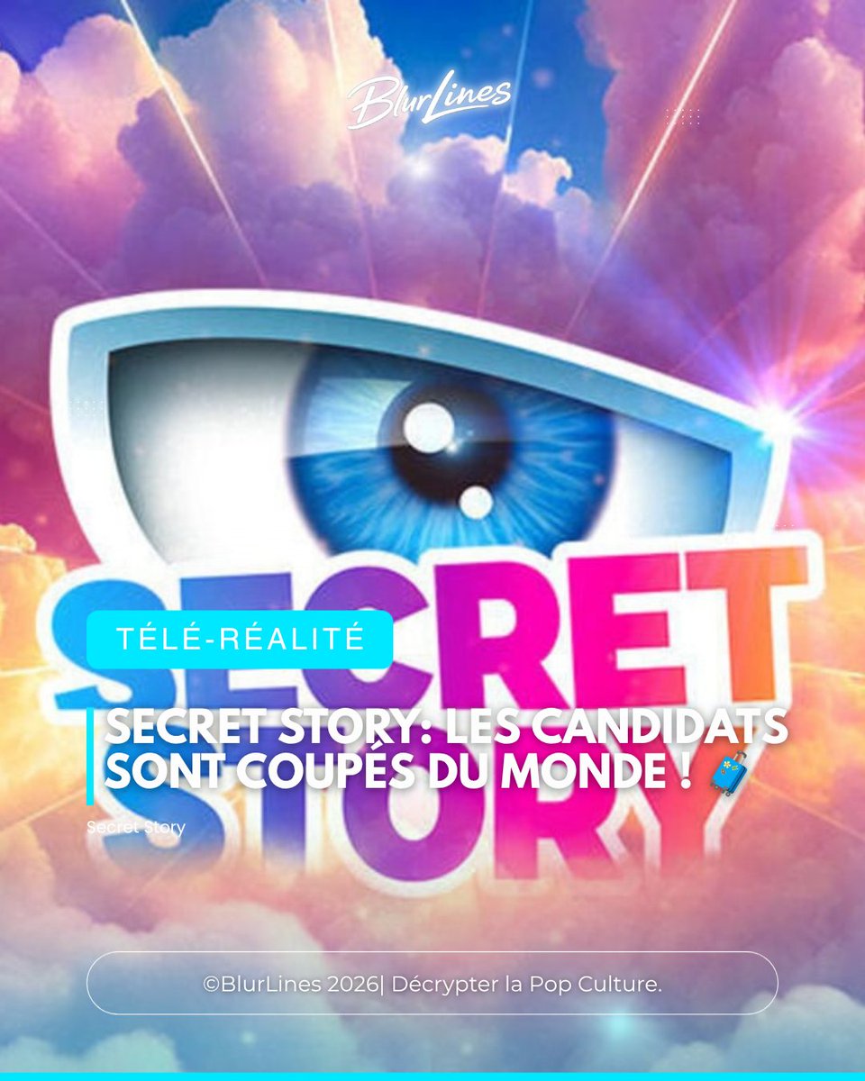 Blurlines_off's tweet photo. 👁️ C'est parti ! Les futurs candidats de Secret Story 2026 entrent aujourd'hui en isolement total près de Poissy. Finis les téléphones et les proches, la production verrouille tout pour garder les secrets intacts jusqu'au lancement ce mardi 23 juin à 23h25 sur TF1 ! #SecretStory https://t.co/CaJlfF7eO9