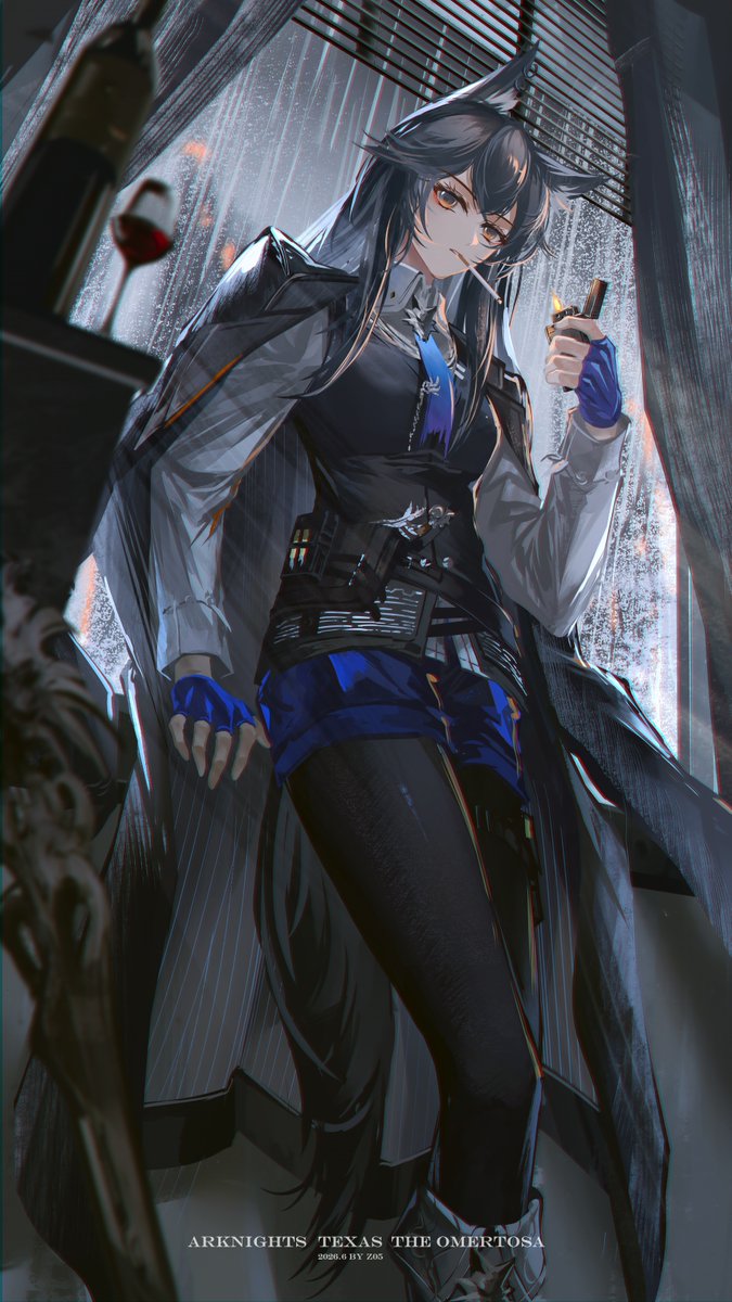_Z_05A's tweet photo. 特种-缄默德克萨斯（day4/8 ）
Day4画异德 
今天纯属画的慢了，画着画着又开始抠细节了 
另 端午节快乐（￣▽￣）
————————————
Day 4, drew Texas the Omertosa~
Happy Dragon Boat Festival! https://t.co/etYLSFfdVr