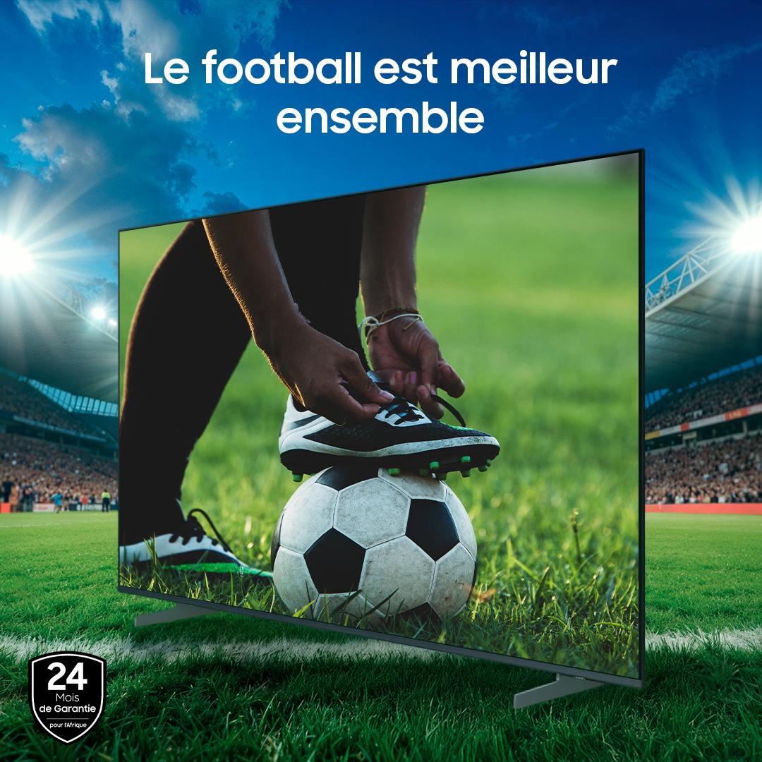 Samsung_Senegal's tweet photo. 🏆⚽ Le football prend une autre dimension quand on le partage.
Avec Samsung Vision AI Companion et le Mini LED immersif, chaque match devient une véritable expérience collective.

Le football n’est pas seulement du contenu.
C’est une connexion.

#SamsungTV #VisionAI https://t.co/cRqZVwKow3