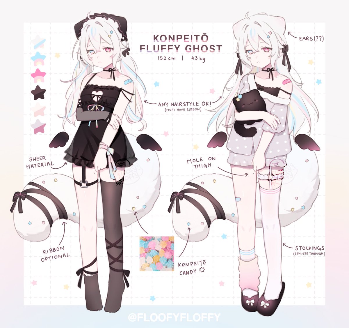 floofyfloffy's tweet photo. ✦・opening a few selective character design slots on VGen! comes with commercial use 🫧💗 ↓ https://t.co/61x7876VSn