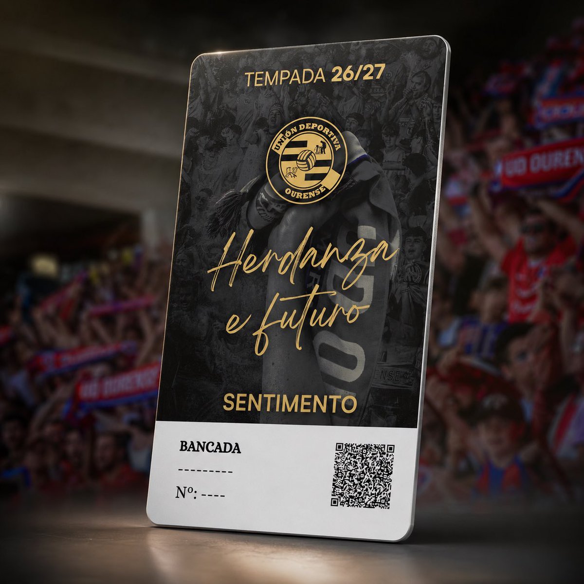 UDOurense2014's tweet photo. 🟡 𝗔𝗕𝗢𝗡𝗢 𝗦𝗘𝗡𝗧𝗜𝗠𝗘𝗡𝗧𝗢

 Para corazóns vermellos.

(Acceso á liga, días do clube, Copa do Rei e a promocións).

•Renovacións: Tribuna 285€ | Preferencia 195€ | Fondo 135€
•Novas altas: Tribuna 300€ | Preferencia 200€ | Fondo 140€ https://t.co/41rCQWzMFb
