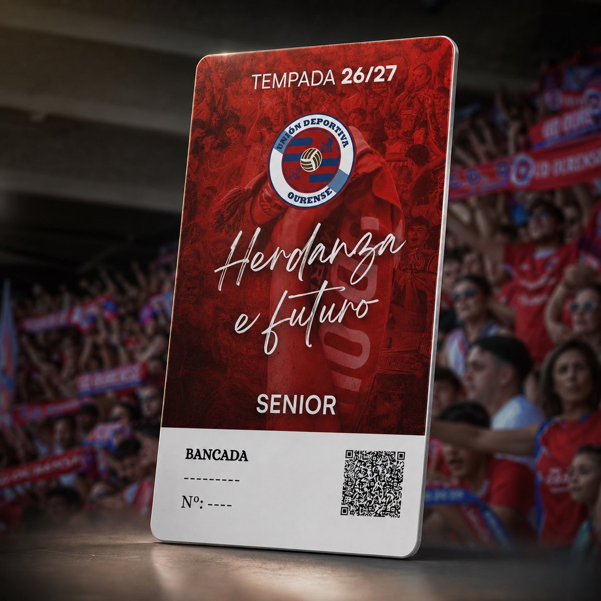 UDOurense2014's tweet photo. 🔴 𝗔𝗕𝗢𝗡𝗢 𝗦𝗘𝗡𝗜𝗢𝗥

O motor indiscutible de tantas historias.

•Renovacións: Tribuna 210€ | Preferencia 130€
•Novas altas: Tribuna 225€ | Preferencia 140€ | Fondo 90€

26 anos ou máis. https://t.co/xsoq6wGdGi