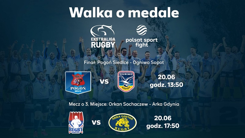 Satinfo24's tweet photo. Walka o medale Ekstraligi rugby w Polsat Sport Fight   https://t.co/5chA1CgxtP https://t.co/fPl38uP3S6