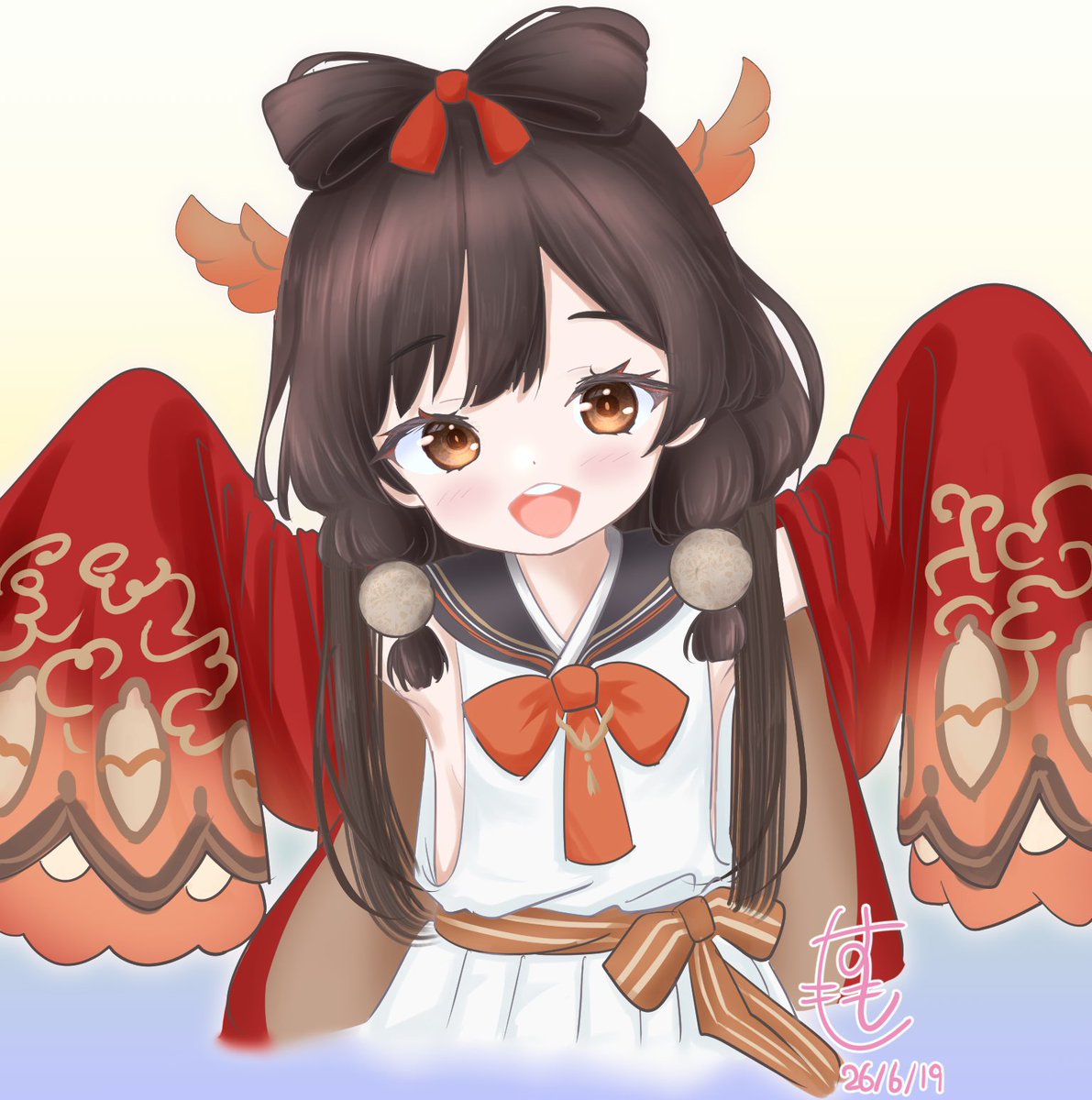 sumomotarte123's tweet photo. 進水日お祝いPart2で
瑞鳳ちゃんかきかき🐤
おめでとう😊

間に合ったのであげてみるよ🎨
#瑞鳳進水日 #アズールレーン https://t.co/O5rOtxOtvw