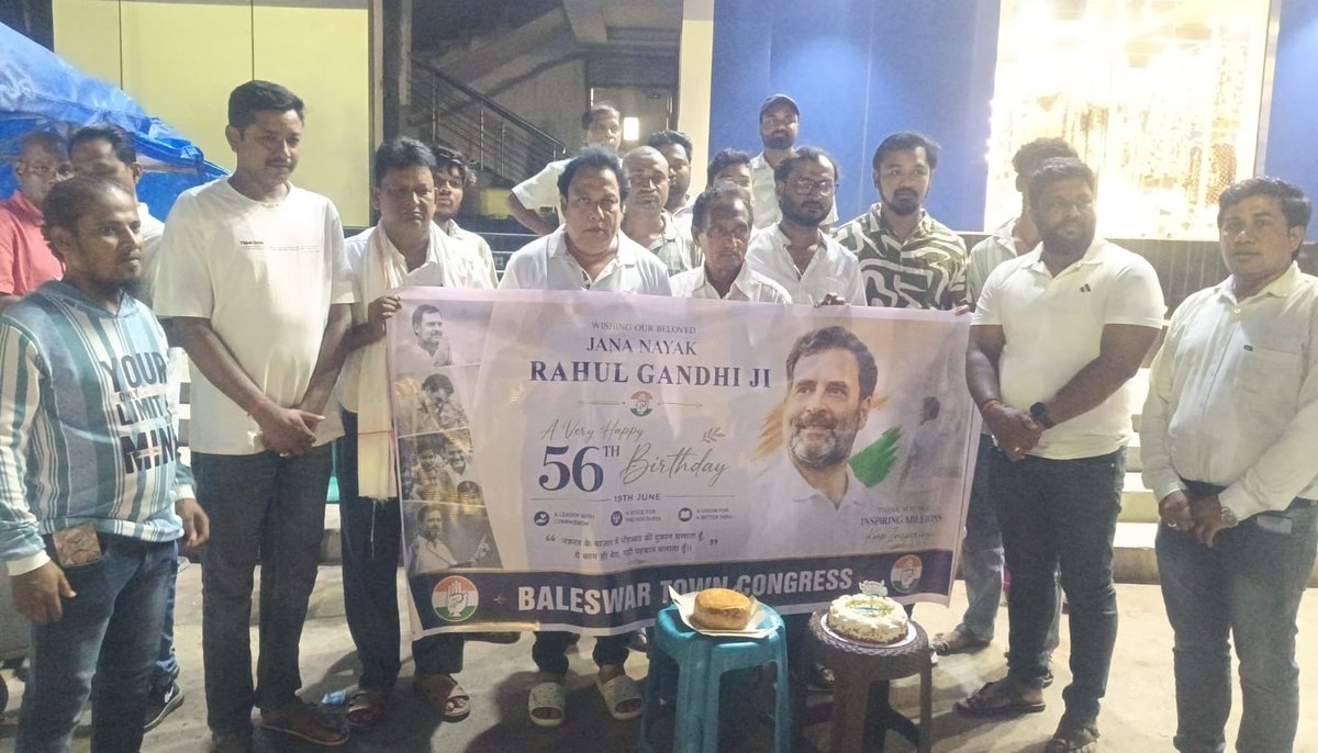 sanjivgiri_inc's tweet photo. 📍Celebrating Birthday Of Jana Nayak @RahulGandhi Ji With “Aam Janata ” https://t.co/2dhm9tUsNW
