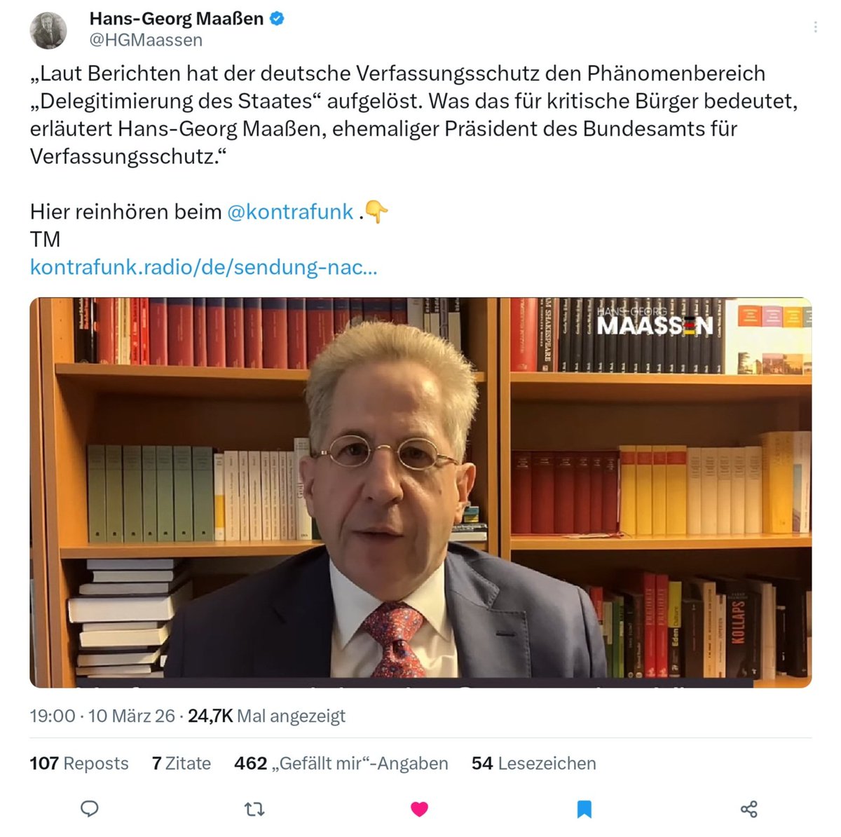 keypi_01's tweet photo. Das parlamentarische Kontrollgerenium der Geheimdienste ist bei uns verfassungswidrig besetzt.

Ganz offensichtlich wurde das @BfV_Bund parteipolitisch missbraucht.

https://t.co/kjUDncgysv

Die grundlegenden Rechtsstaatsprinzipien wie Checks&Balances funktionieren nicht mehr ausreichend genug.

Nancy Faser hat das Bundesdisziplinargesetzes (BDG) "reformieren" lassen, sodass (Bundes-)Beamte mittels Verwaltungsakt aus dem Amt verdrängt werden können.

https: //x.com/i/status/2053795178394062898