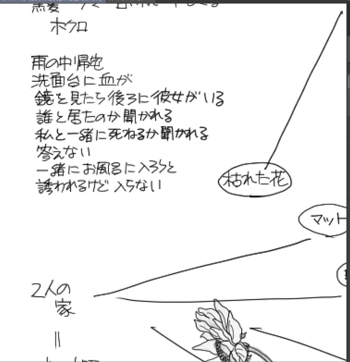 inumeru's tweet photo. 今日は怖いメモを発見しました https://t.co/26hDq2Sn3o