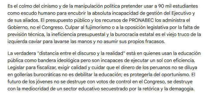 FriendlyEyes's tweet photo. @tumbesbolibar7 Otro parásito con su "fufimori tiene la culpa"
Las becas las da el Ejecutivo... https://t.co/NnAzXpu4xG