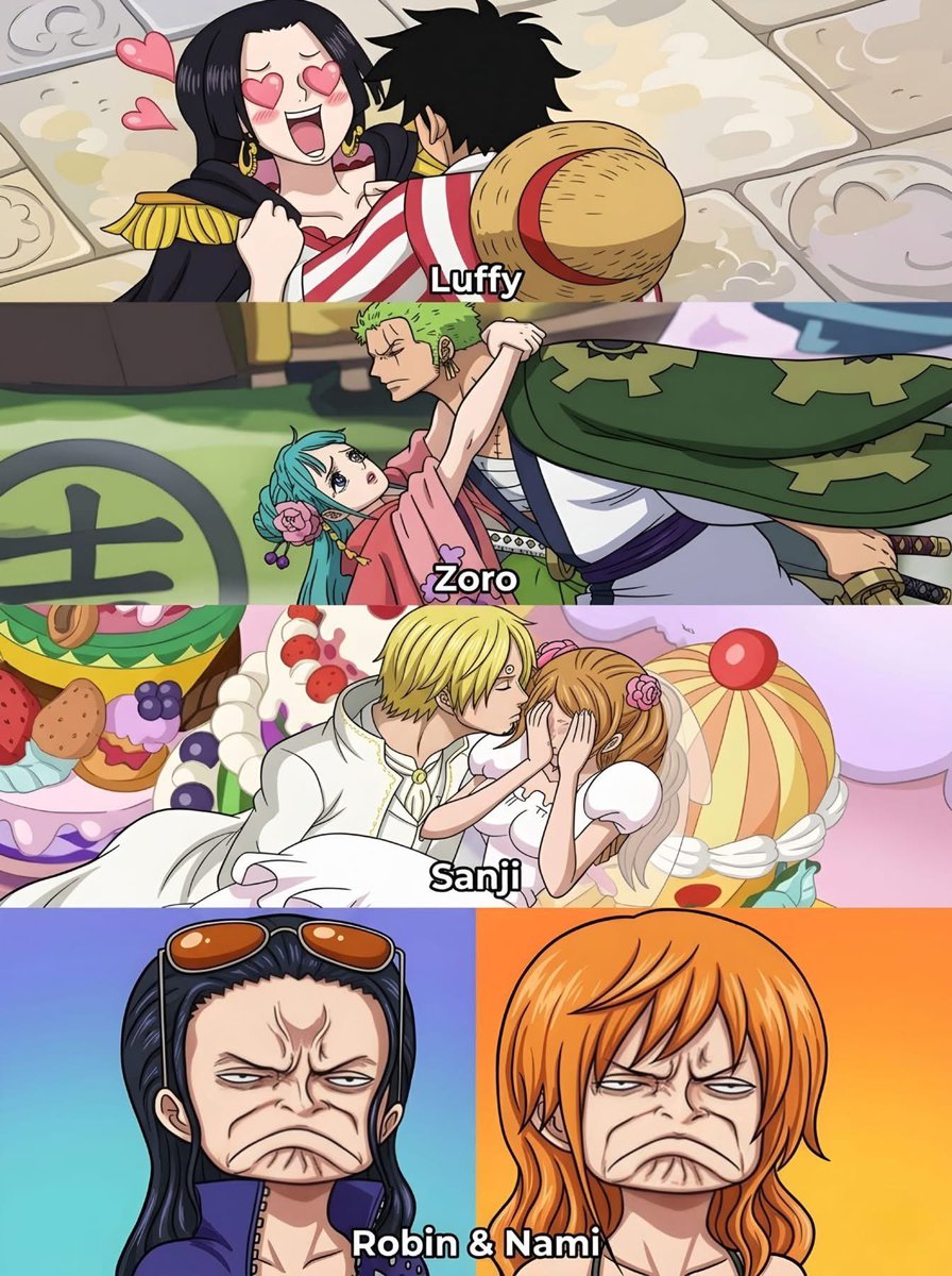 EMK_Freesmoke's tweet photo. Robin and Nami are definitely not amused by this! 😭 behavior is wild. https://t.co/nOtuiiTzHO