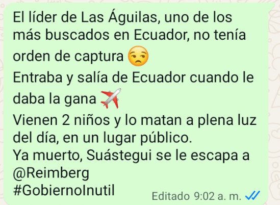 ybur_equ's tweet photo. Ojalá que las tropas no dejen escapar a los muert0$
#180millones https://t.co/eV1zqALfg3