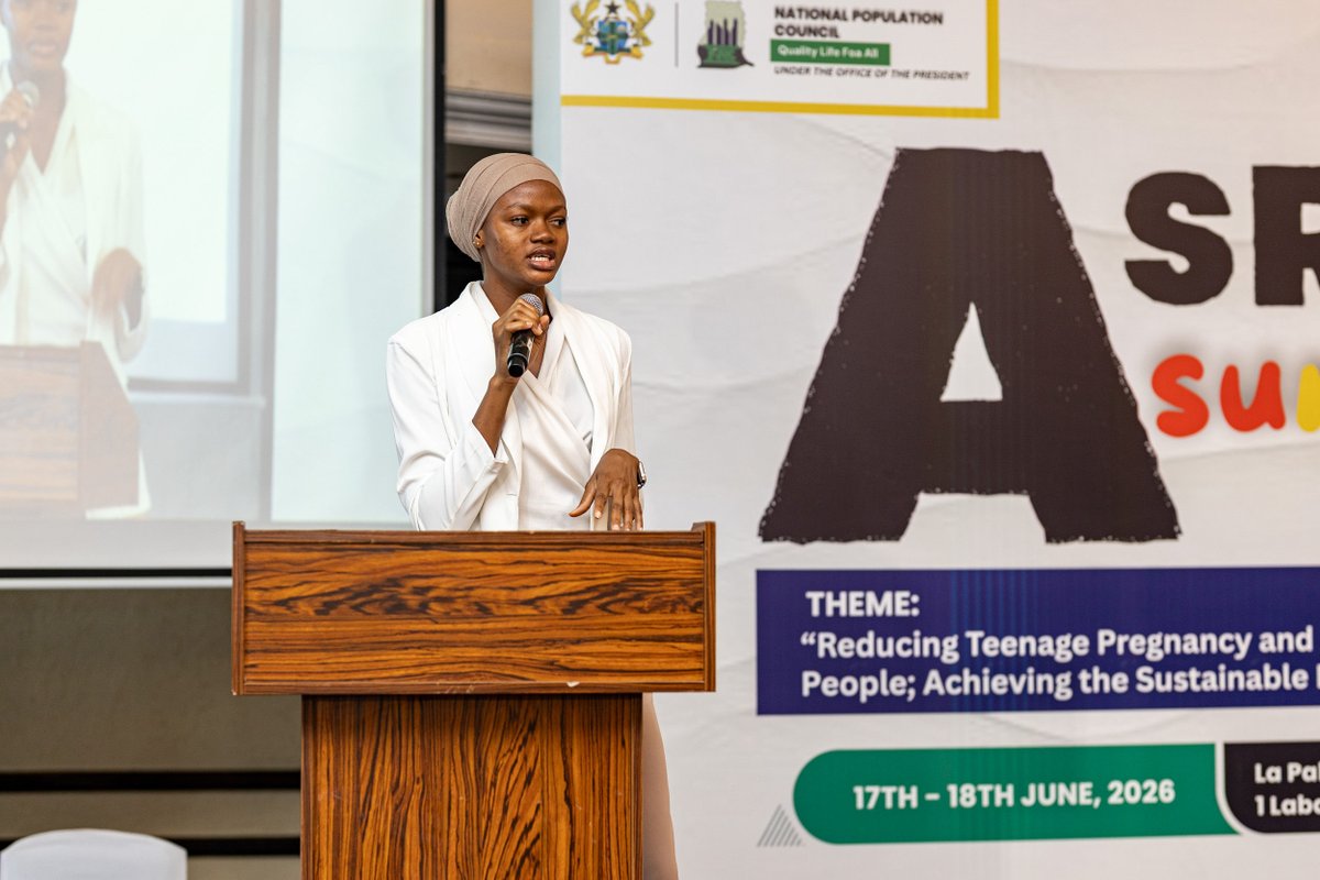 PPAGGhana's tweet photo. #4th Adolescent Reproductive Health Summit

Key Actions

 ✅Institutionalize Reproductive Health Education in all basic and secondary schools, ensuring it is taught consistently nationwide rather than left to the discretion of individual institutions.

#ASRHR26   #SRHR4All https://t.co/juCxoradJx