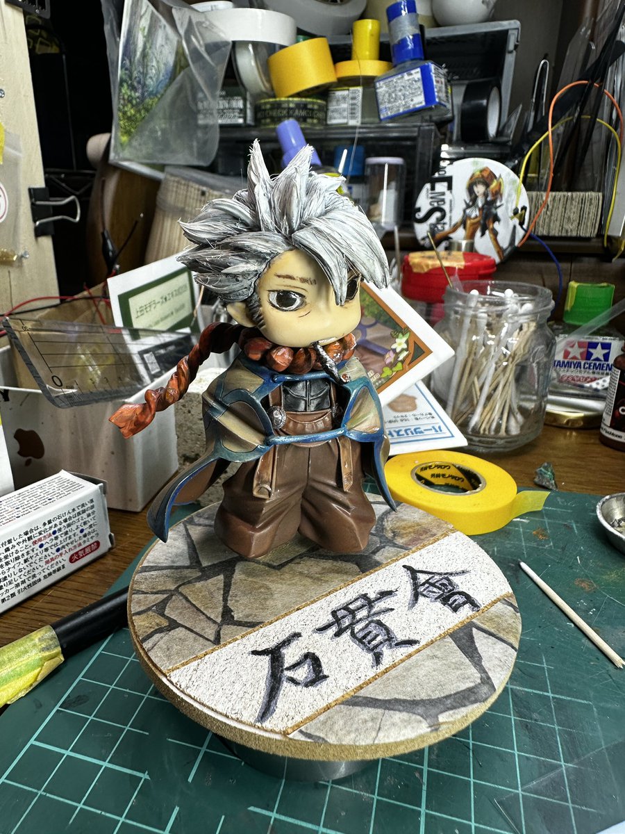 ooyama25808007's tweet photo. コースターから土台を
　　　作りました♪
　これで絶対に転びません🥰👍 https://t.co/O4OW36hmn4