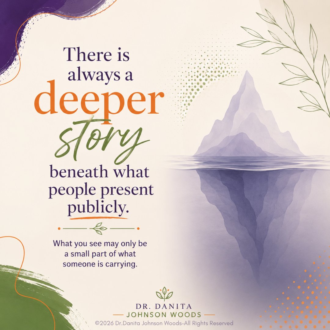 drdanitajohnson's tweet photo. We never know the full story someone is carrying.

A little more compassion, a little more patience, and a little more attention to the details can change the way we connect with others.

💜 Which slide resonated with you the most? Share your thoughts below. https://t.co/HLxrEy8EO2