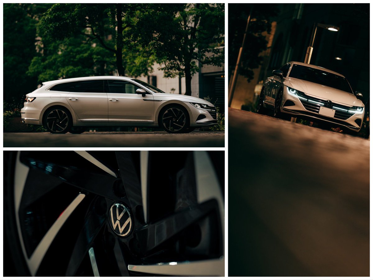 thefoly's tweet photo. 新はたらくクルマ。

#Arteon 
#arteonshootingbrake https://t.co/SFybM6jSX6
