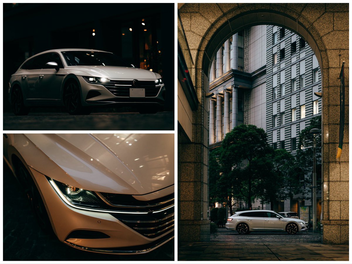 thefoly's tweet photo. 新はたらくクルマ。

#Arteon 
#arteonshootingbrake https://t.co/SFybM6jSX6