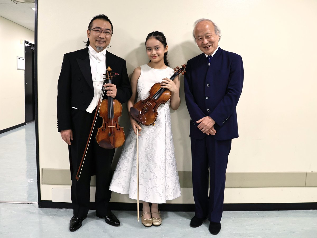 NHKSO_Tokyo's tweet photo. #N響 第2068回 定期公演 Cプログラム 1日目
2026年6月19日(金)
NHKホール

#nhkso #TadaakiOtaka #HIMARI

指揮：尾高忠明
ヴァイオリン：HIMARI

シベリウス／アンダンテ・フェスティーヴォ
シベリウス／ヴァイオリン協奏曲 ニ短調 作品47

N響6月定期公演Cプログラム1日目が終演しました🎶

前半はシベリウスの叙情性あふれる曲目。《アンダンテ・フェスティーヴォ》で温かな祝祭が奏でられ、続く《ヴァイオリン協奏曲》では、独奏のHIMARIによる圧巻の技術と表現力で、会場を大きな感動と高揚感に包み込む華麗な演奏となりました✨