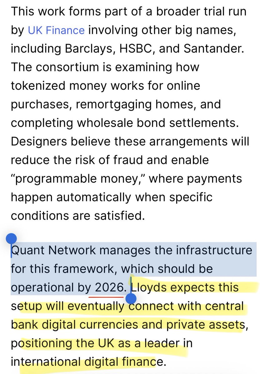 SMQKEDQG's tweet photo. ‼️FINANCIAL INFRASTRUCTURE POWERED BY THE QUANT NETWORK WILL BE OPERATIONAL IN 2026‼️

Documented.📝👇 https://t.co/ll6Ck56HUY