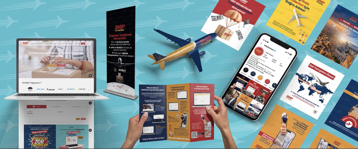 Mayfair_Digital's tweet photo. Elevating Ship to More's brand presence across every touchpoint! 💻📄🚀

As Mayfair Digital, we are proud to drive the end-to-end creative strategy for Ship to More. 

#DigitalAgency #LogisticsMarketing #EExport #Branding https://t.co/b0e5kSOhfg
