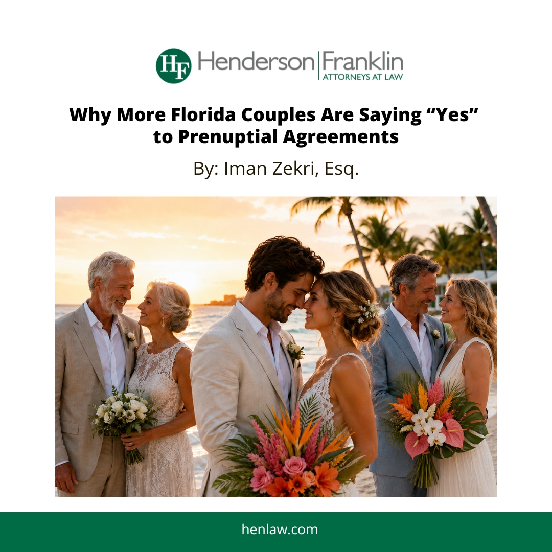 HenlawSWFL's tweet photo. A prenuptial agreement is increasingly being viewed as a planning tool that promotes transparency, protects important assets, and encourages meaningful financial conversations before marriage.
https://t.co/yXz7dhi0S3
#SWFL #Law #FL #FamilyLaw #PrenuptialAgreements https://t.co/4bPgwld9i9