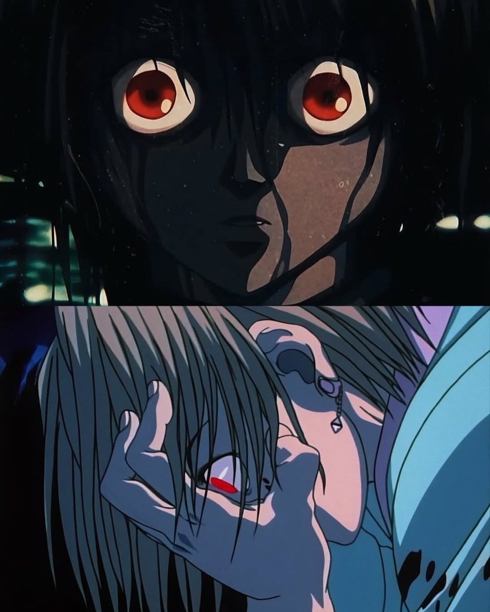 90sPiictures's tweet photo. Kurapika removing his lenses to reveal his glowing red eyes is iconic 👀 https://t.co/zpASGPPksu