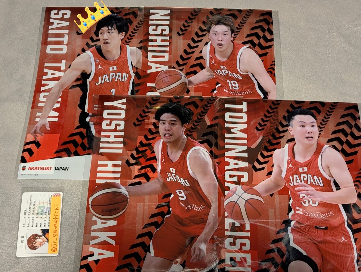 ji_samekichi's tweet photo. 【交換･譲渡】AKATSUKI JAPAN オンラインくじ くじ引き堂

讓：画像
求：同賞 川真田選手 or 定価770円＋送料

･譲渡は纏めての方優先
･👑の譲渡は2点〜

お気軽にお声掛けください🍀︎ https://t.co/QiHMjCHvf8
