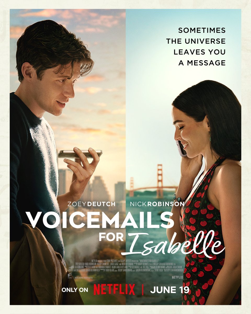 jaymieazarcon's tweet photo. 34. Voicemails for Isabelle
Cute movie. 8/10. https://t.co/xJgX9lvjd9