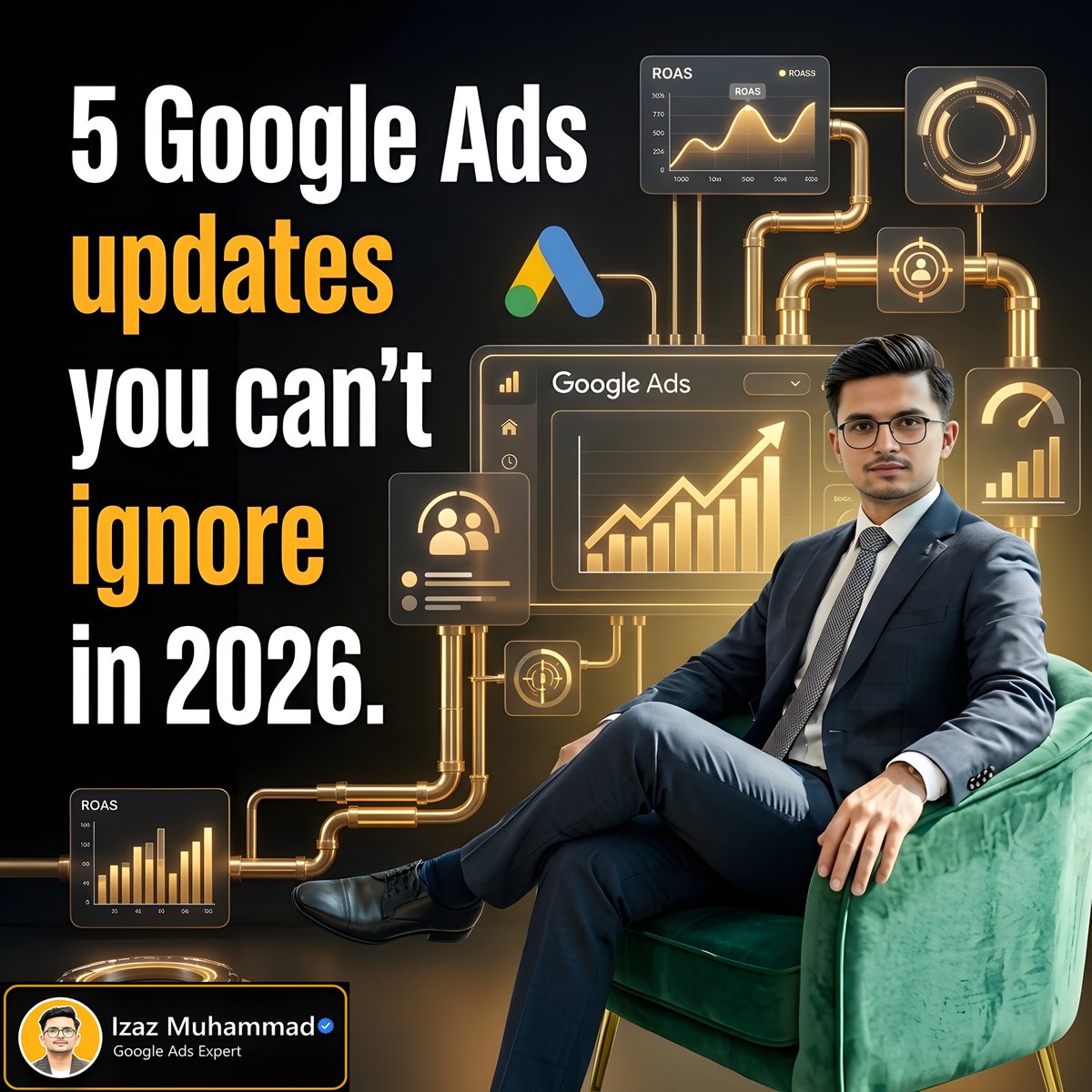 izazgoogleads's tweet photo. Google Ads in 2026 is not Google Ads in 2023.
The platform evolves fast and advertisers who adapt early get the best results at the lowest costs
I track every update so my clients don't have to.
.
.
.
.
#GoogleAds2026 #PPCUpdates #IzazDigital #DigitalMarketing https://t.co/BiPYkSFFBw