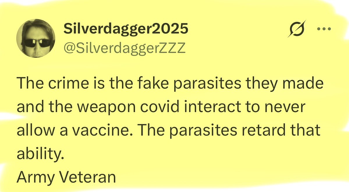 SilverdaggerZZZ's tweet photo. Fyi
Army Veteran https://t.co/gT73sT6h52