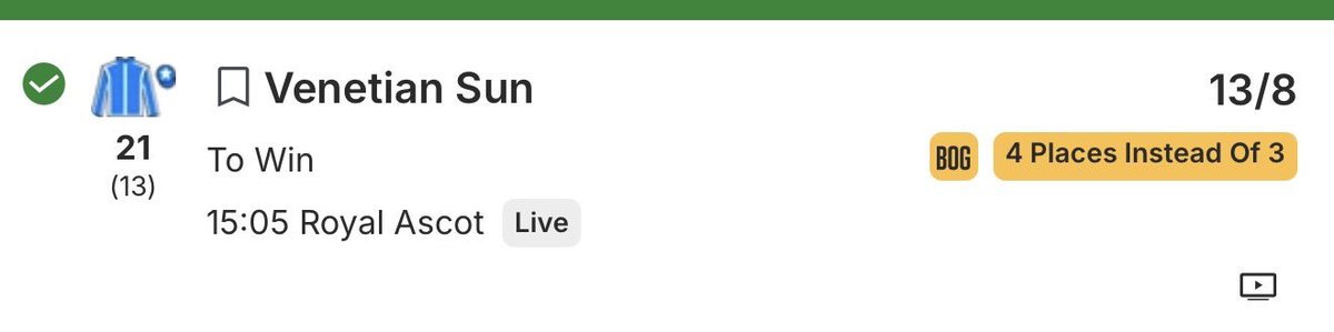 Obrienstakes's tweet photo. Oh What A Fucking Day! 

Venetian Sun Lands Another Nap For The Members Making It 6/6 We Have Backed Her EVERY SINGLE TIME🤩

She Unbeatable Over 6f! https://t.co/o1cMzVqune