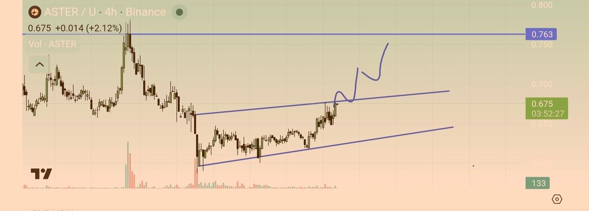 Javedofficial0's tweet photo. ASTER buy and hold big Move soon 🤑 https://t.co/NwNu0dcE6g