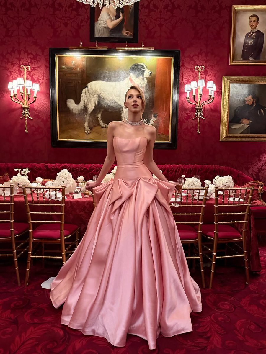 daniellemarc271's tweet photo. turned into a princess for one night at the Vienna Opera Ball with  💎

jewellery all
dress
makeup by me
hair  @ https://t.co/tbJ4U9fQ9m
