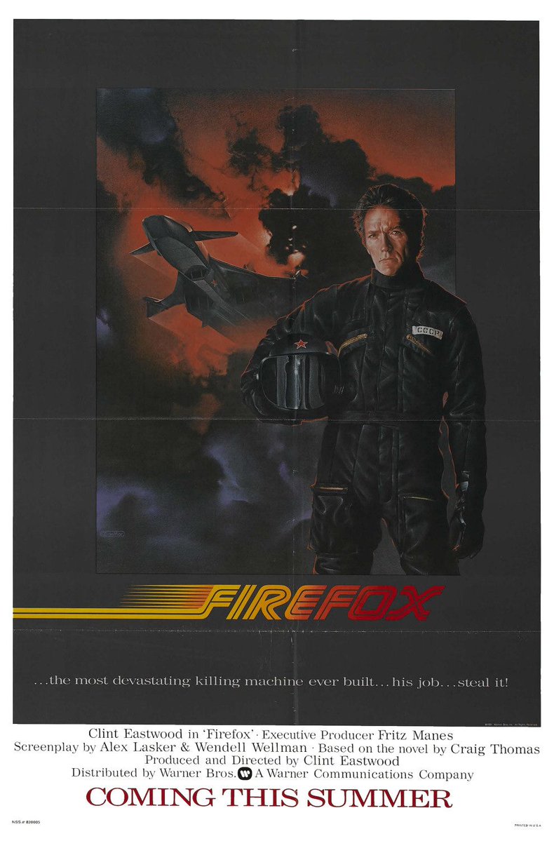 Bonhoure's tweet photo. @comicbookaddt Firefox (1982) https://t.co/IvBxfFrdFf