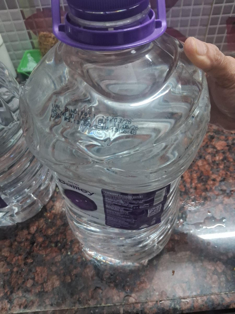 MukhtarAli29's tweet photo. @bigbasket_com This is the second time you sent me expired pacakaged water bottle. Last time I let it go as a mistake when your team called and apologized but looks like no one cares. This is totally unacceptable @nch1915 https://t.co/SMOoazakmp