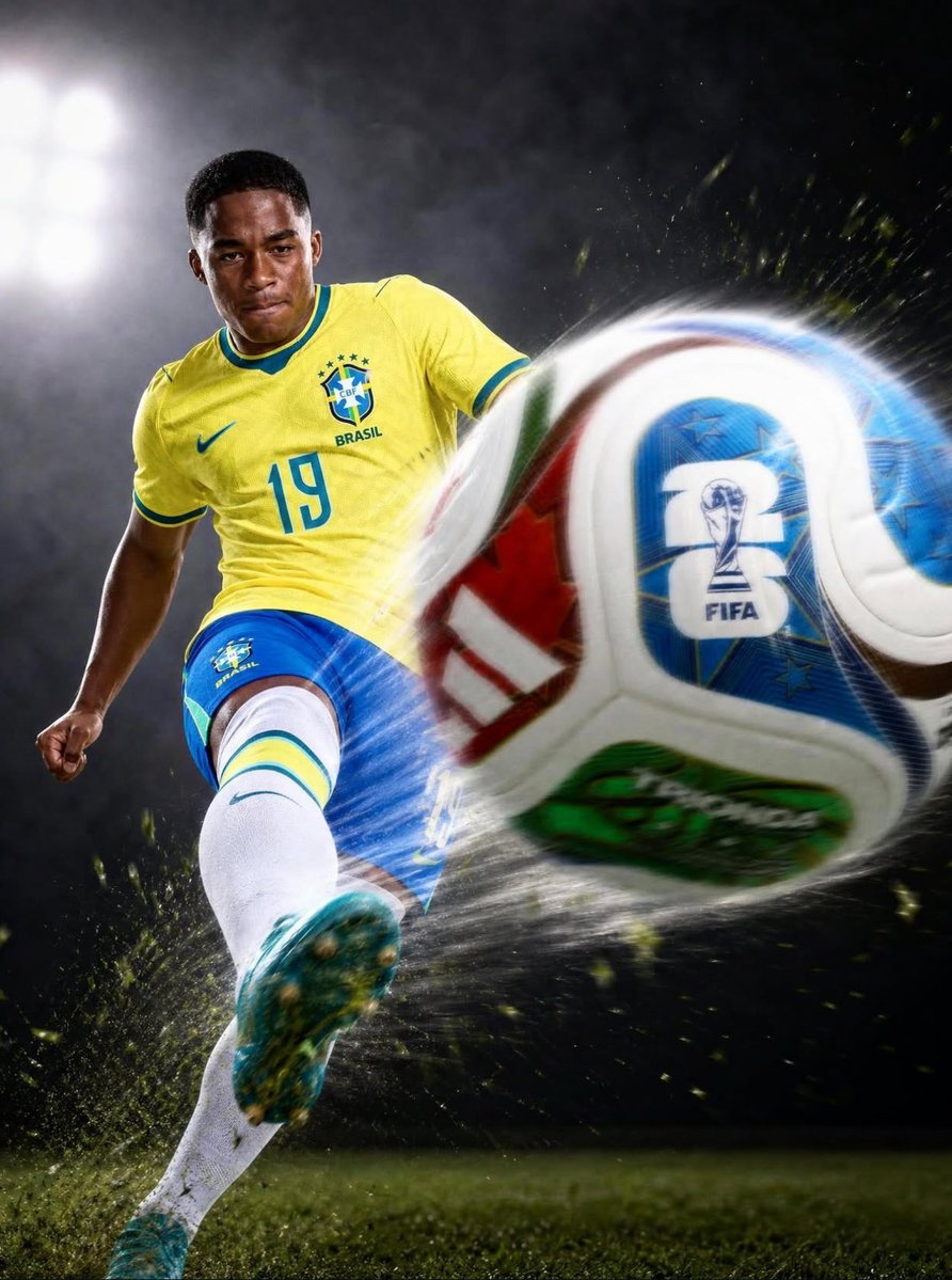 TheAMCYard's tweet photo. 😳 Endrick’s shooting power is no joke.

Danilo revealed the young Brazilian nearly took a goalkeeper out of training with a powerful strike.

⭐ “He has the quality, the decision-making and the star factor.” https://t.co/NXMHg2OklE