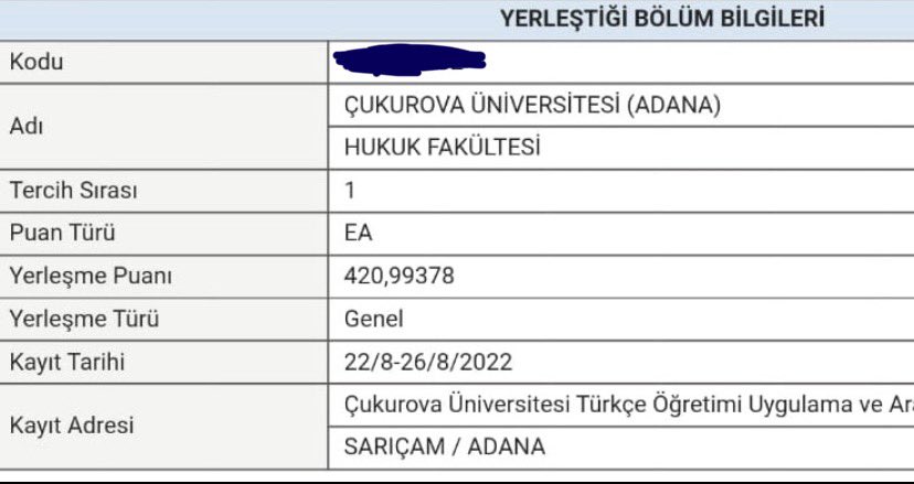 ahsenbebek01's tweet photo. Tek ve ilk tercihim olan Üniversitemin tamamen hayal kırıklığı olması… #CukurovaHukukSinavMagduru 
@cukurovaoficial @cukurovaedutr https://t.co/FQE0ST129y