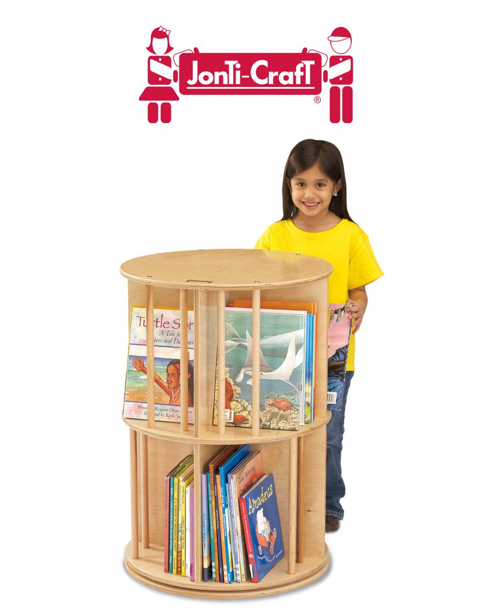 JontiCraft's tweet photo. Make story time more accessible and exciting with the Book-go-Round! 

This revolving library features 8 easy-to-browse sections, keeping classrooms organized and inviting! 

#JontiCraft #EarlyLearning #ClassroomLibrary #ClassroomBookshelf #ClassroomInspiration #ReadingCorner https://t.co/SLUdVaSKI3