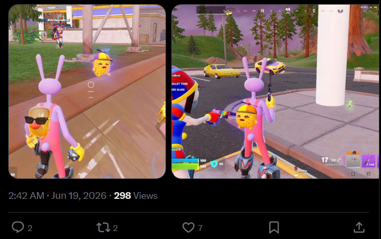 27boxedcrocs's tweet photo. two posts at same time woah #27mention https://t.co/U6i051Db97